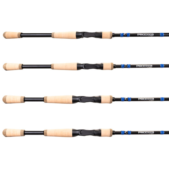 multiple image of Rogers Pro Model Casting Rods.