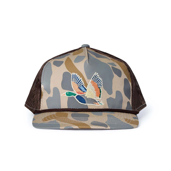 Burlebo Retro Camo Duck Cap