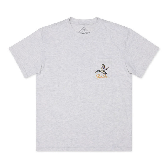 Front image of the Burlebo Pintail Triangle Duck Short Sleeve Shirt.