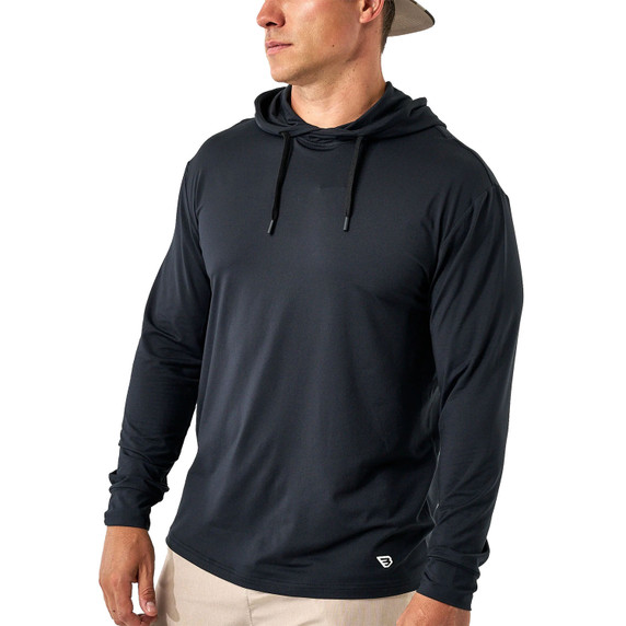 Image of the Burlebo Performance Hoodie in Black