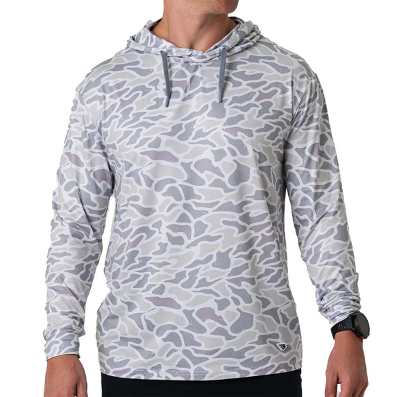 Burlebo Performance Hoodie - White Camo