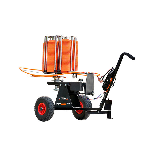 Do All Outdoors FlyWay Turret Style Thrower with Cart