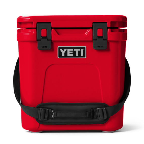 Yeti Roadie 24 2.0 Hard Cooler Image in Rescue Red