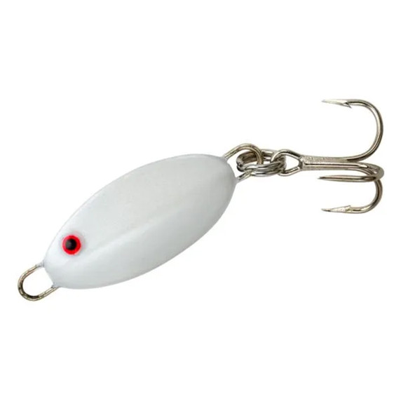 Bomber Lures Slab Spoon, 1 Pack - White