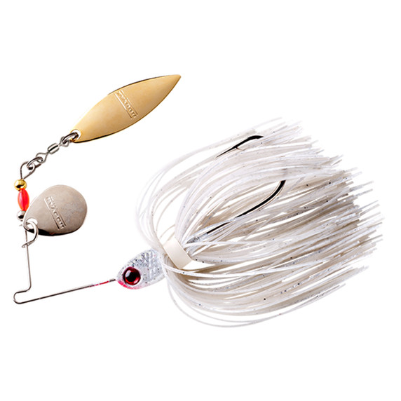 BOOYAH Pond Magic Spinnerbait Tandem, 1 Pack - Magic Shad