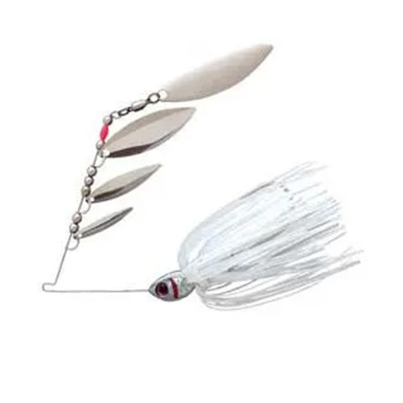 Booyah Super Shad Spinnerbait, 1 Pack - Chart/Pearl Shiner