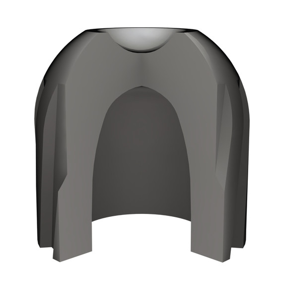 Winchester .410 Gauge 3" 1/4oz 1800FPS Super-X Rifled Slug Hollow Point Inside of Slug Illustration