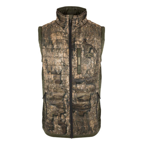 Drake Waterfowl MST Synthetic Down Pac Vest, Realtree Timber Image