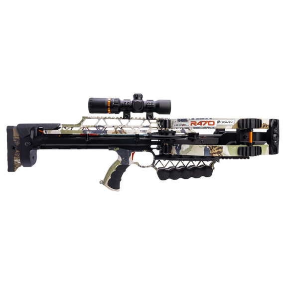 Ravin R470 XK7 Camo Crossbow Right Side Image