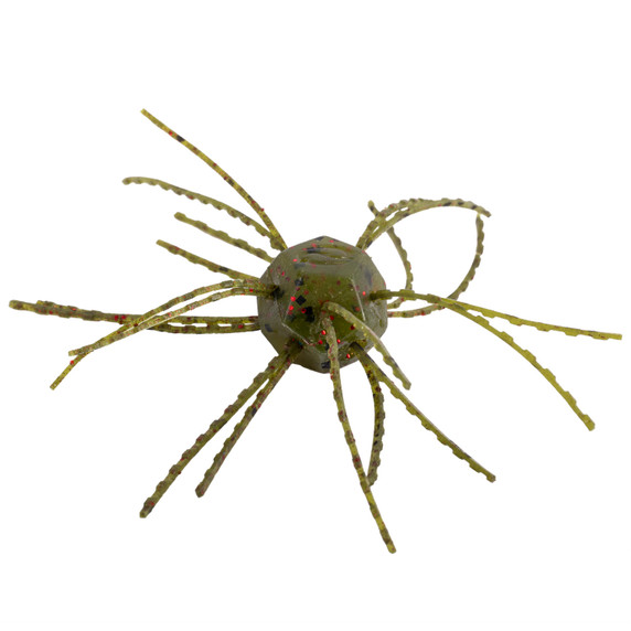 Strike King Tumbleweed Salted Soft Bait, 4 Pack watermelon red image