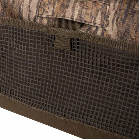 Drake Waterfowl Tree-Hugger Shoulder Bag Back Mesh Image in Mossy Oak Bottomland