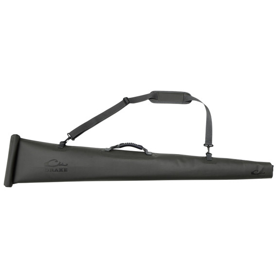 Drake Waterfowl Hardline Waterproof Gun Case Image in Green Timber