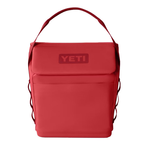 Front Image of the Yeti Daytrip 6L Lunch Bag in Rescue Red