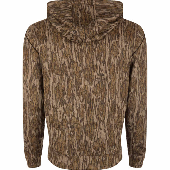 Drake Waterfowl Non Typical Performance Hoodie with Agion Active X2 Back Image.