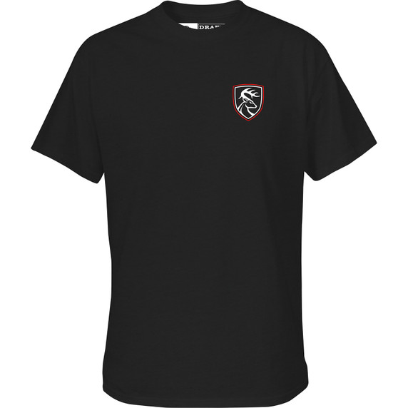 Drake Waterfowl Non-Typical Americana Neon In A Rut T-Shirt Front Image