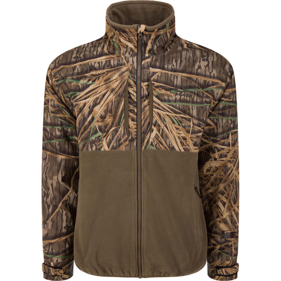 Image of the Drake MST CommandXT Eqwader Full Zip Jacket in Mossy Oak Original Shadow Grass