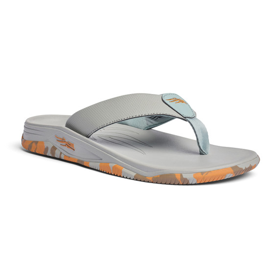 Front Angled Image of the Sitka Men's Sandal in Granite