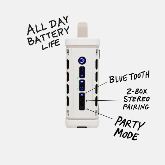 Features Image of the Turtlebox Ranger Bluetooth Speaker.