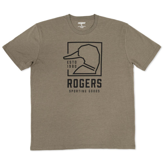 Rogers Modern Mallard T-Shirt Kalamata Dark Heather front image