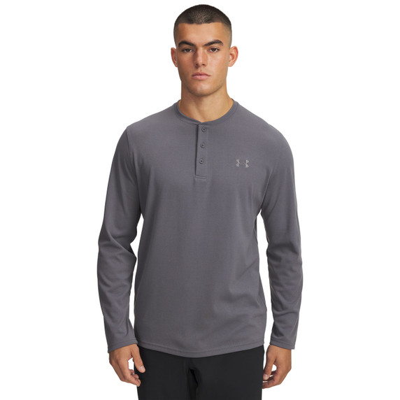 Under Armour Expanse ColdGear Infrared Henley Front Image in Castlerock