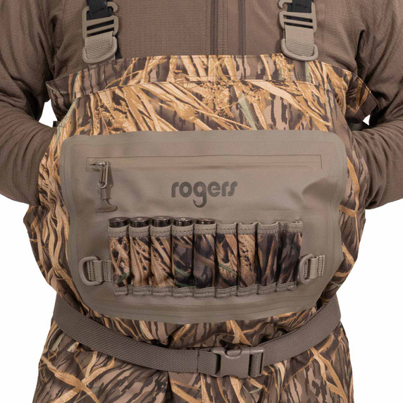 Chest Pocket image of the Elite NXT 2-IN-1 Insulated Breathable Wader.