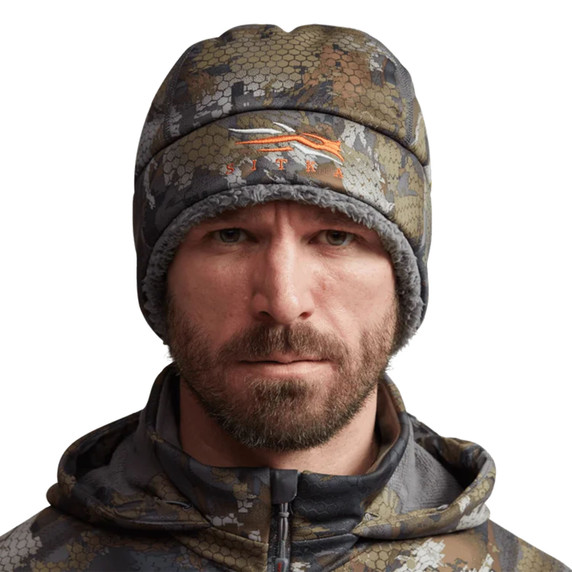 Sitka Jetstream Insulated WS Beanie Front Model Image