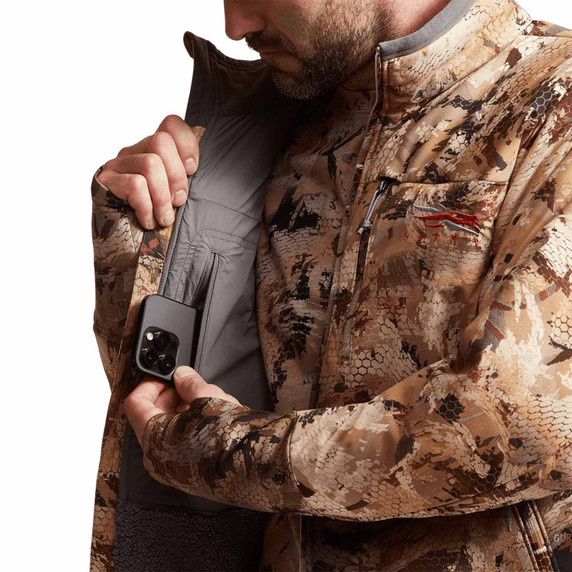 Sitka Men's Duck Oven Jacket Inside Pocket Image
