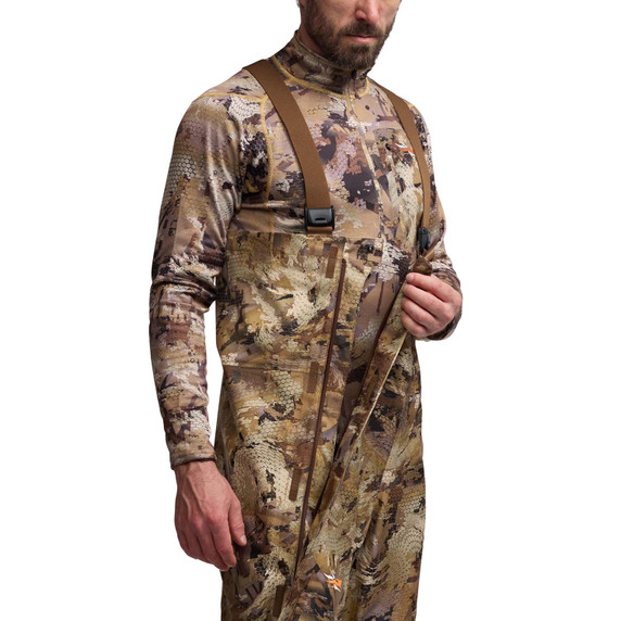 Sitka Delta LT Bib Front Zipper Image