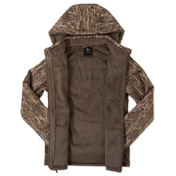 Opened jacket image of the Rogers Terik G2 Whitetail Youth Jacket.
