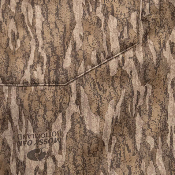 Camo close up of the Rogers Terik G2 Whitetail Bibs.