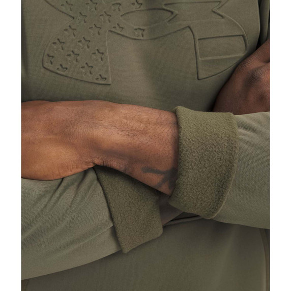 Under Armour Freedom Armour Fleece Emboss Hoodie Fleece Inside Fabric Image