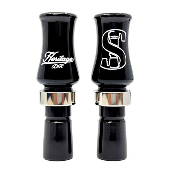 Singleton Game Calls Heritage Double Reed Duck Call Image in Black
