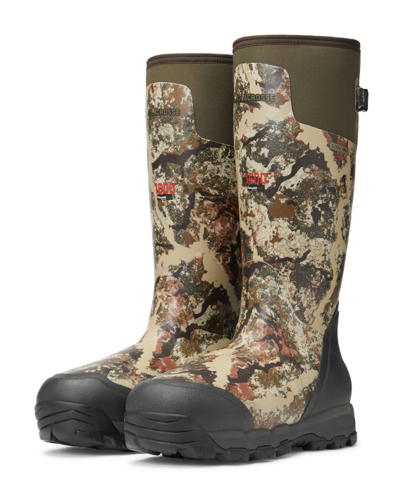 LaCrosse Alphaburly Pro 18" 1600G First Lite Specter Hunting Boots Pair Image