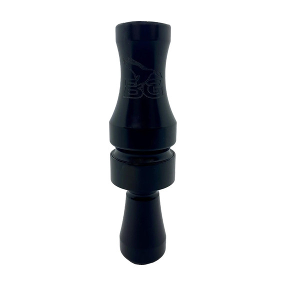 Image of the Buck Gardner Double Nasty Acrylic Duck Call in Blackout