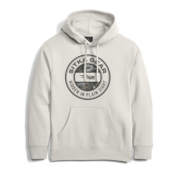 Sitka Hidden Optifade Pullover Hoodie Image in Ivory Elevated II