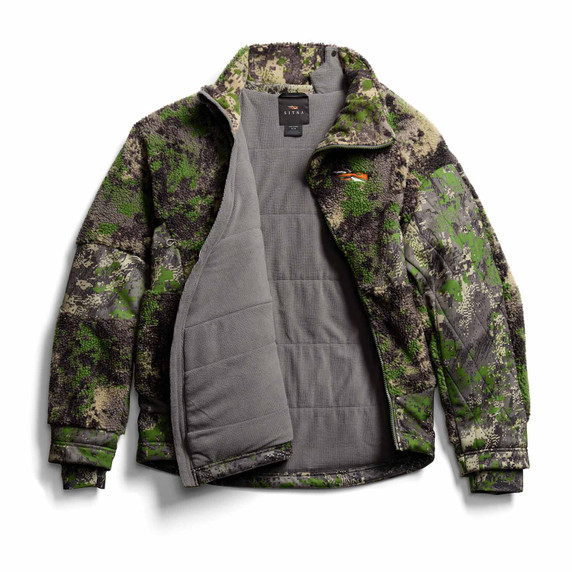 Sitka Men's Fanatic Jacket Open Inside Fabric Image