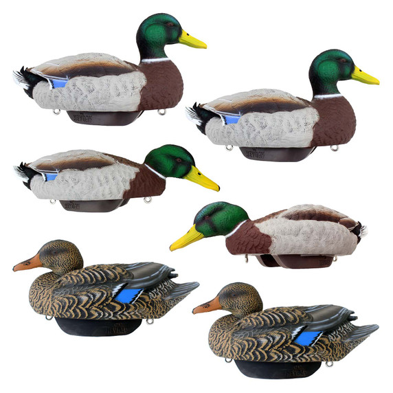 Heyday Outdoors HydroFoam Mallard Duck Decoys 6 Pack Image