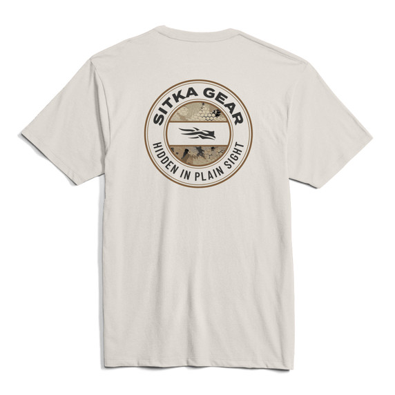 Sitka Hidden Optifade Tee Image in Ivory Marsh