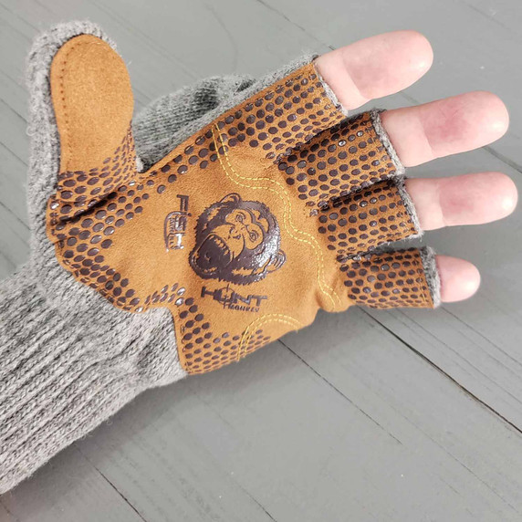 Hunt Monkey Wooly Mitten Image Finger Image