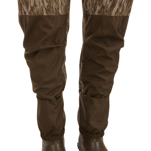 Drake Waterfowl Hardline Uninsulated Breathable Wader Reinforced Leg Material Image