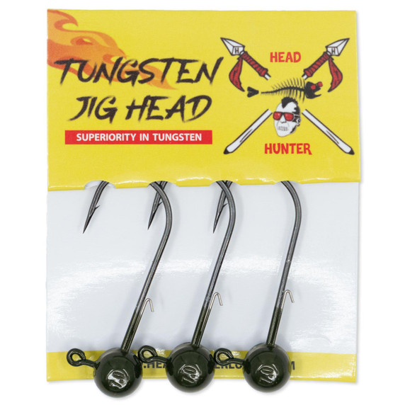 Tungsten Jig Head,  3 Pack