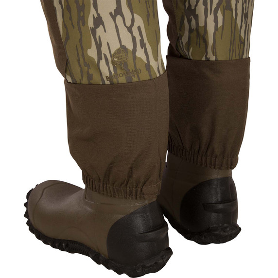 Drake Waterfowl Hardline Insulated Breathable Wader Back of Boots Image