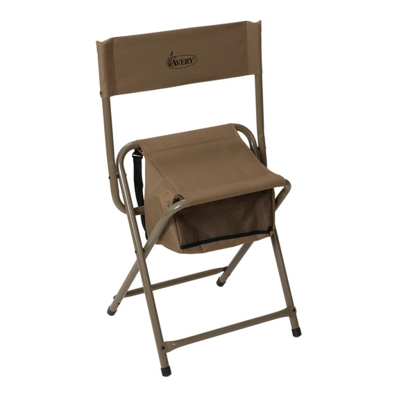 Avery Highback Folding Chair - Marsh Brown