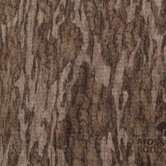 Mossy Oak Bottomland pattern close up