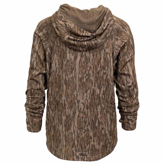 Back image of Rogers Youth Rogers Elite Heavy Grid Hoodie.