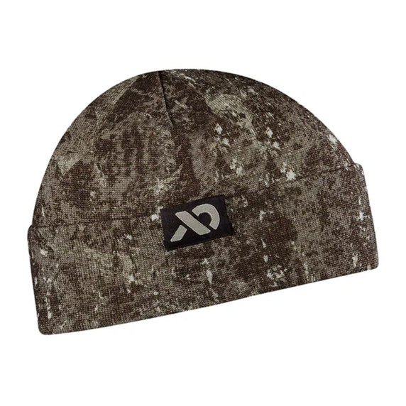 First Lite Tag Cuff Merino Wool Beanie Image in Darkwater