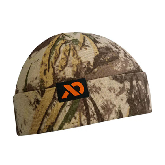 First Lite Tag Cuff Merino Wool Beanie Image in Typha