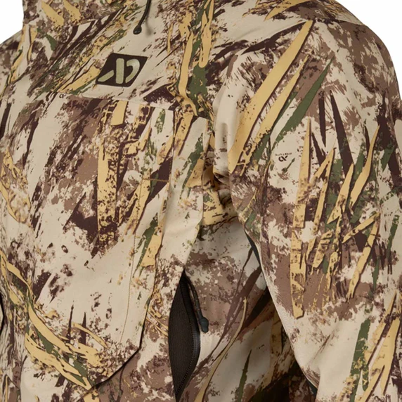 First Lite LZ 4.5-Layer Waterproof Hunting Jacket Chest Pocket Image