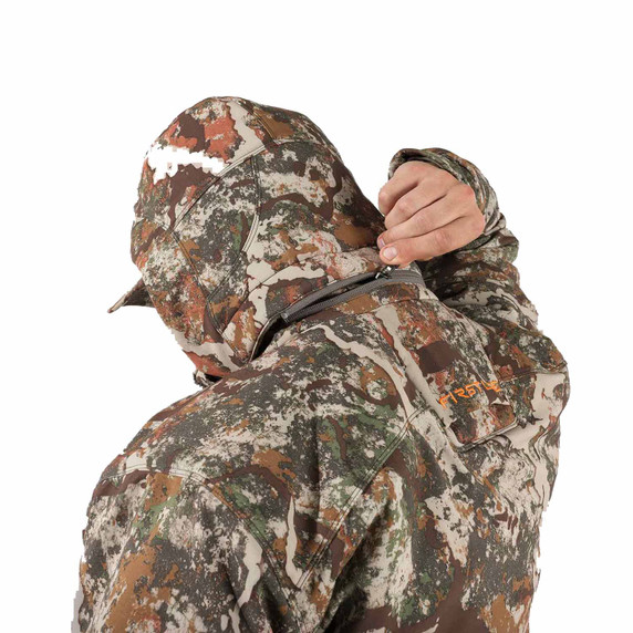 First Lite Thermic Insulated Jacket hood zipper image