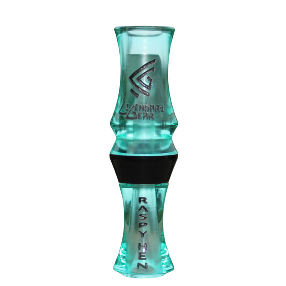 Image of the Legendary Gear Raspy Hen Single Reed Duck Call in Coke Bottle